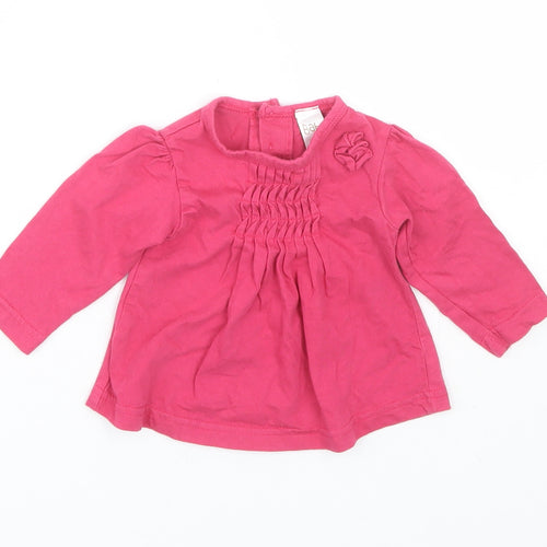 Baby Baby Pink   Basic T-Shirt Size 0-3 Months