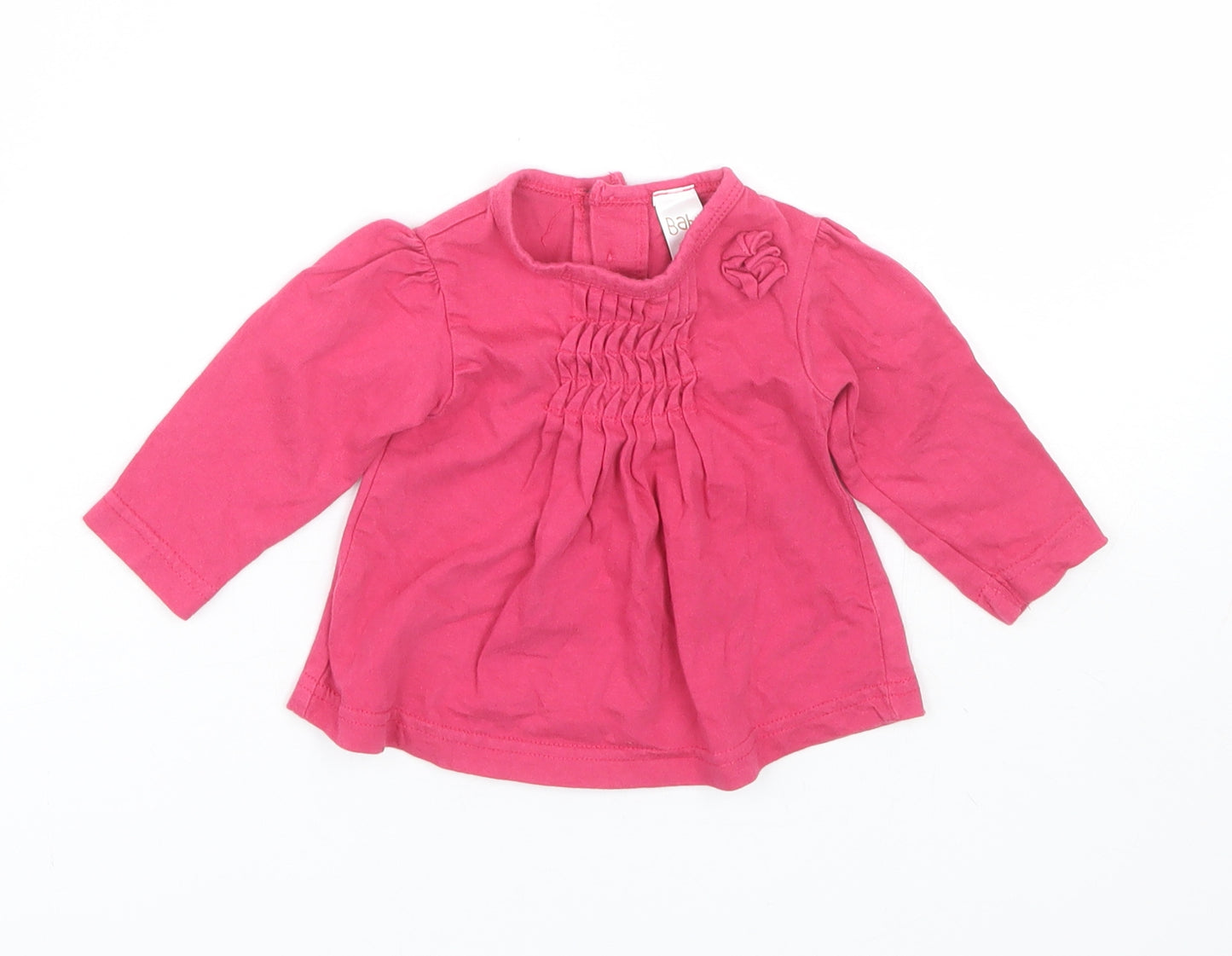Baby Baby Pink   Basic T-Shirt Size 0-3 Months