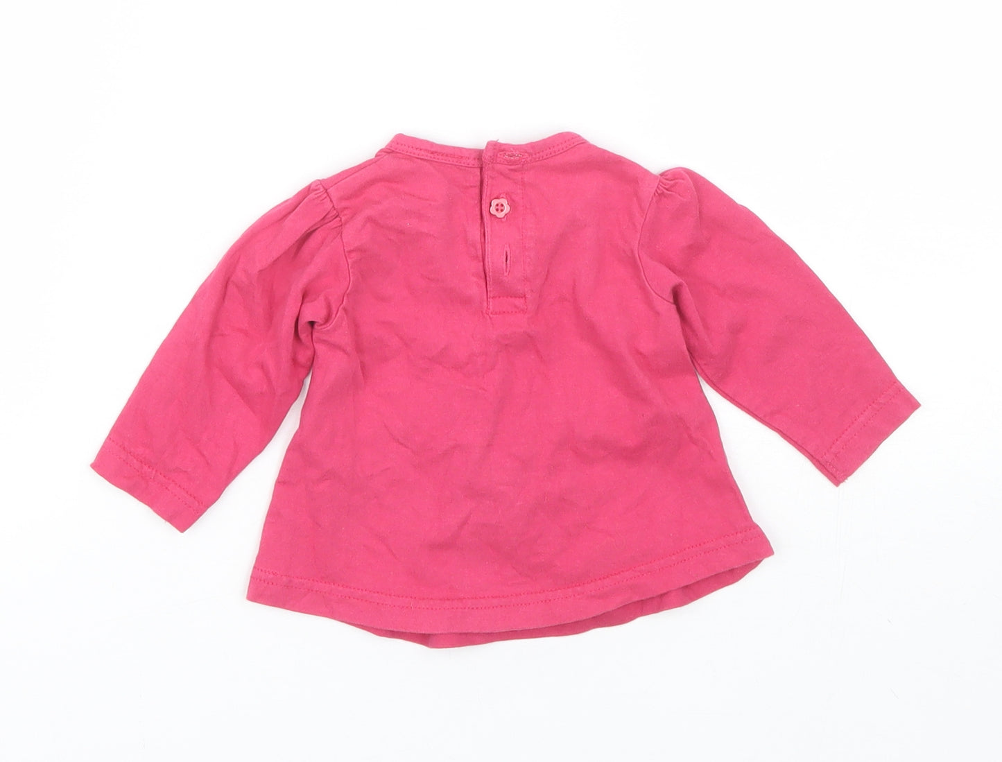 Baby Baby Pink   Basic T-Shirt Size 0-3 Months