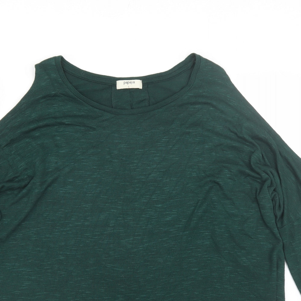 Papaya Womens Green   Basic Tank Size L
