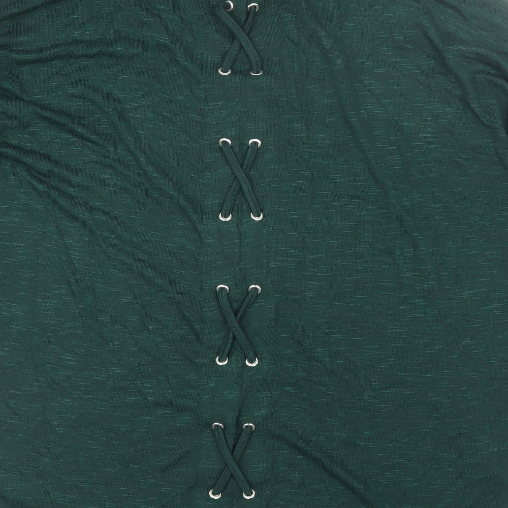 Papaya Womens Green   Basic Tank Size L