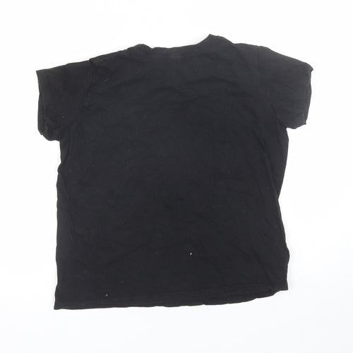 Boohoo Womens Black   Basic T-Shirt Size S