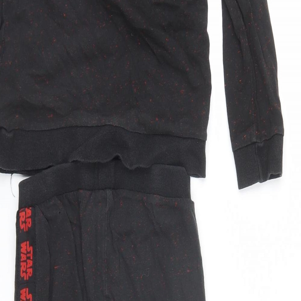George Boys Black Polka Dot   Pyjama Set Size 8-9 Years  - Star Wars
