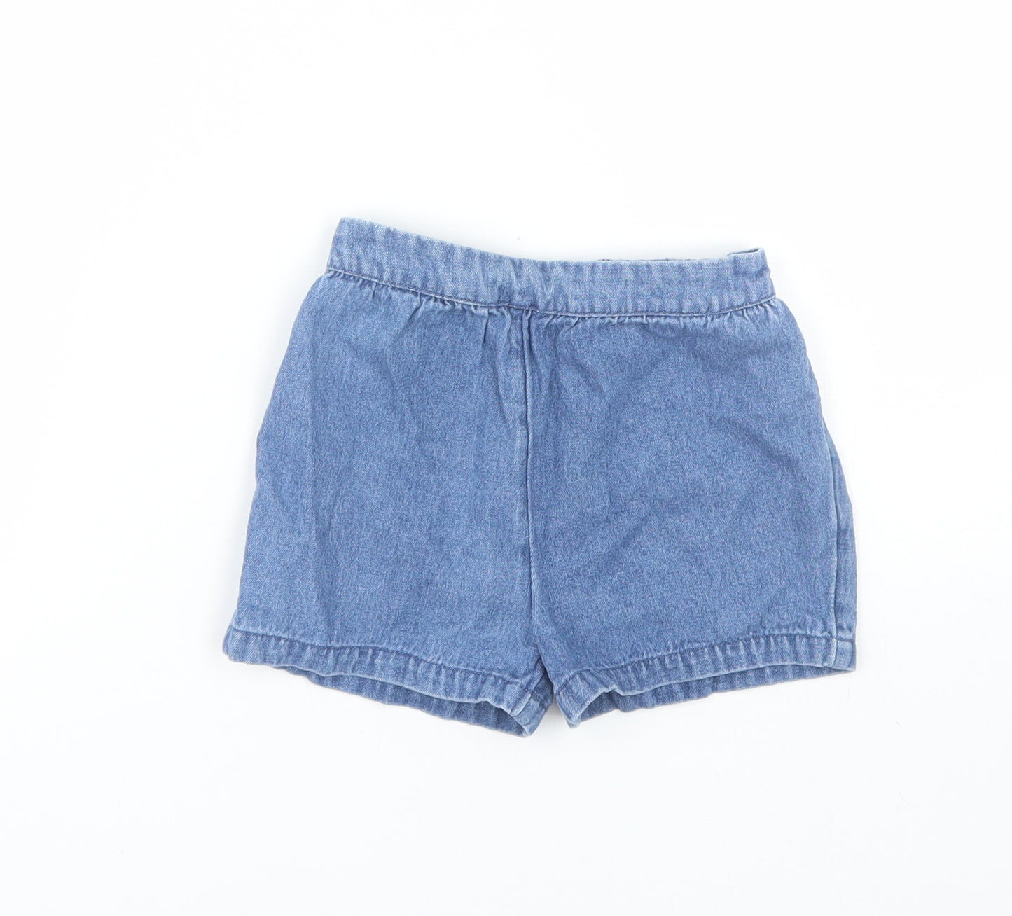 George Girls Blue  Denim Cut-Off Shorts Size 3-4 Years