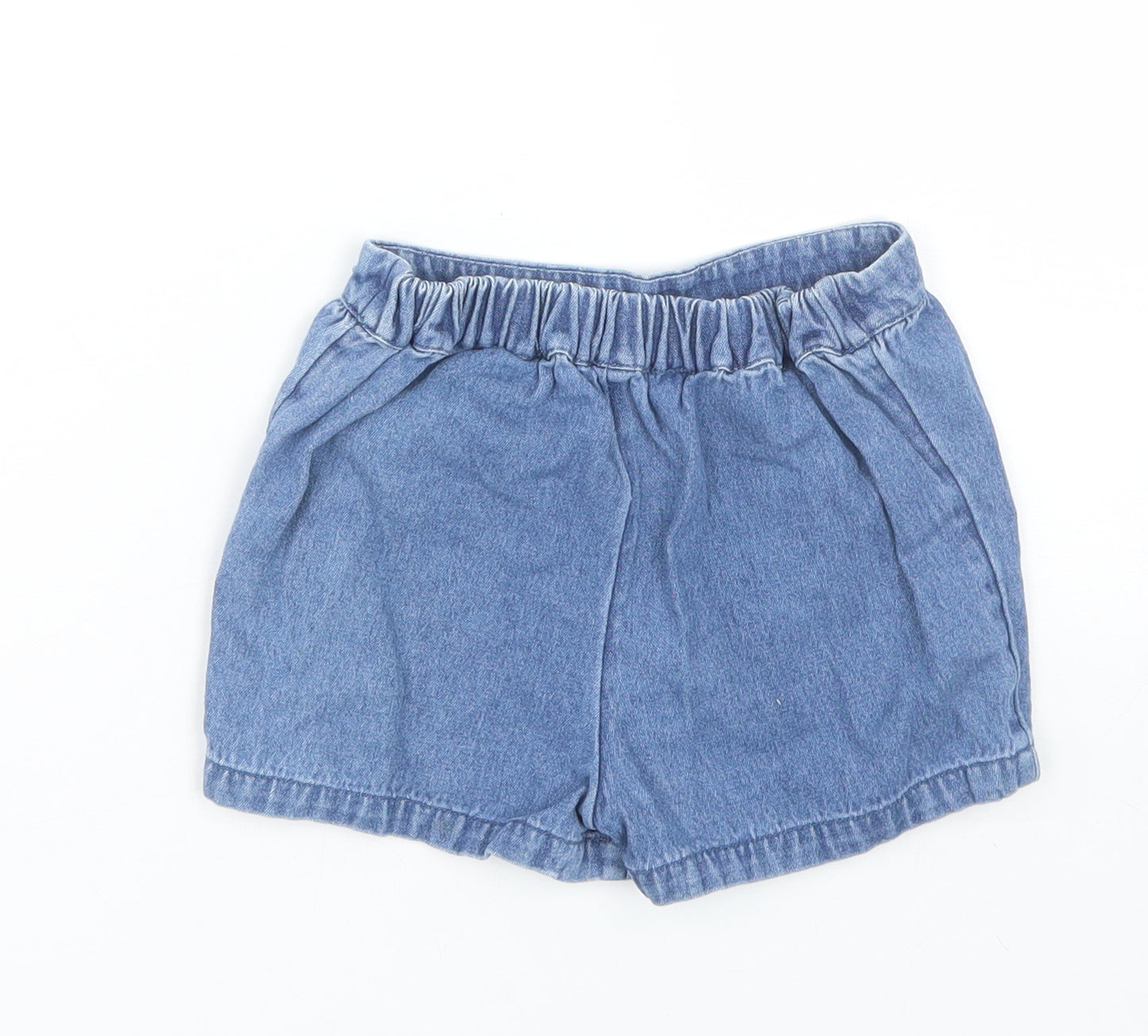 George Girls Blue  Denim Cut-Off Shorts Size 3-4 Years