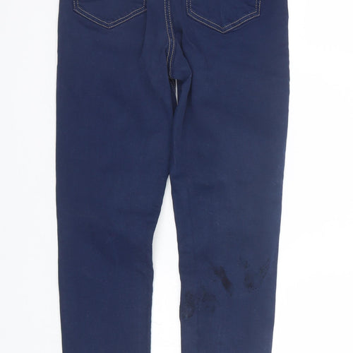 New Look Womens Blue  Denim Skinny Jeans Size 8 L26 in