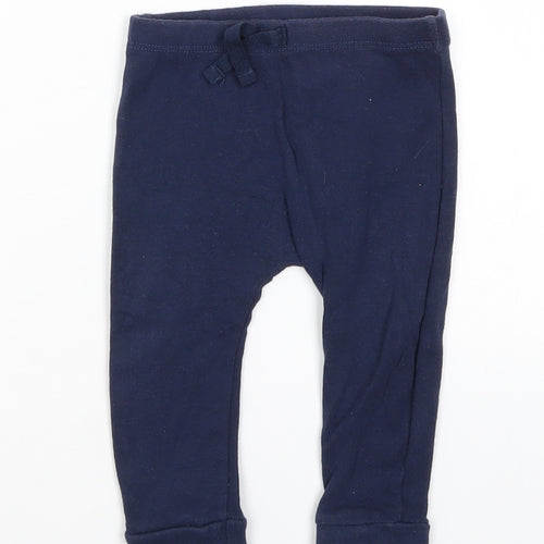 Matalan Baby Blue   Jogger Trousers Size 6-9 Months