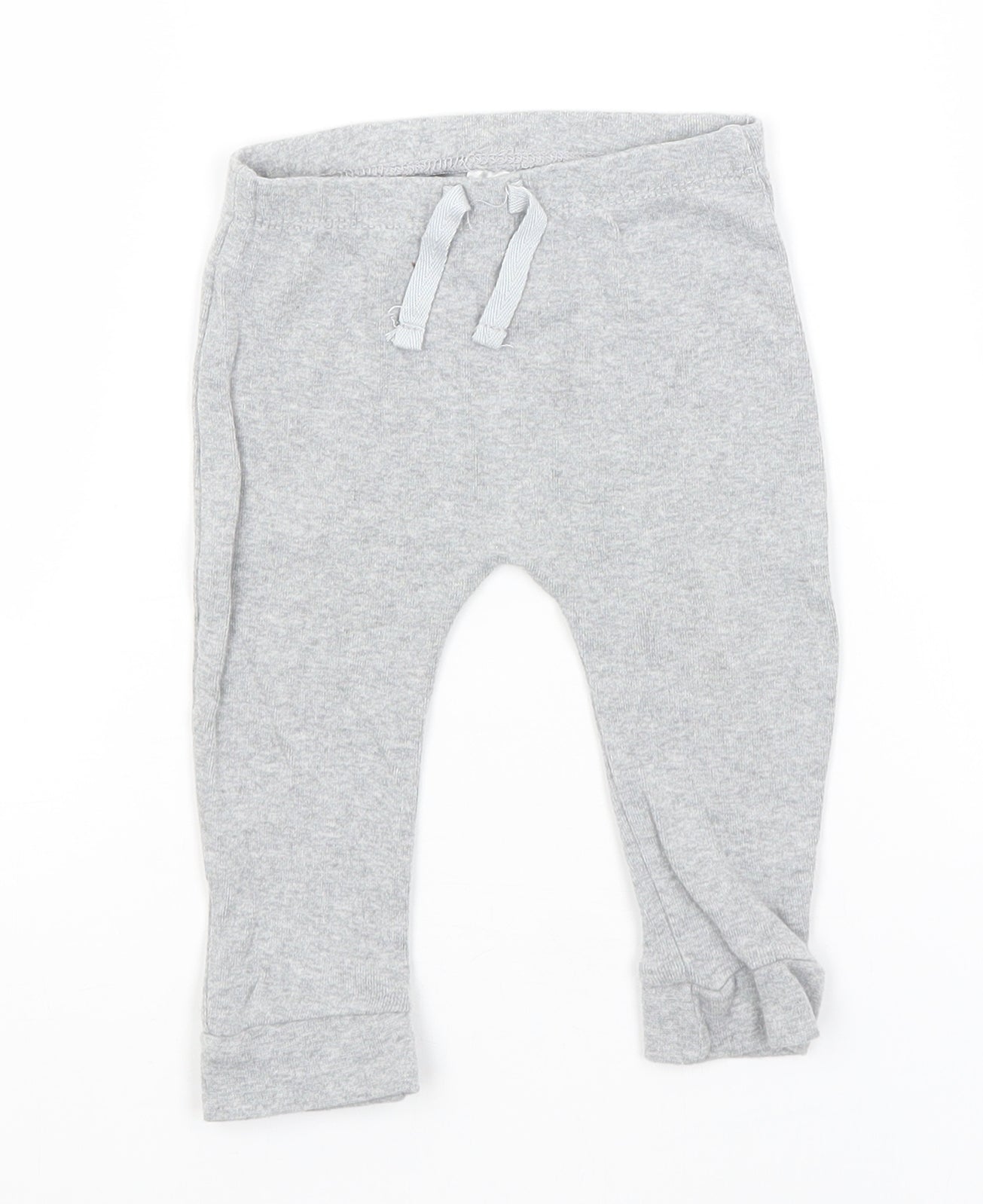 Matalan Baby Grey   Jogger Trousers Size 6-9 Months