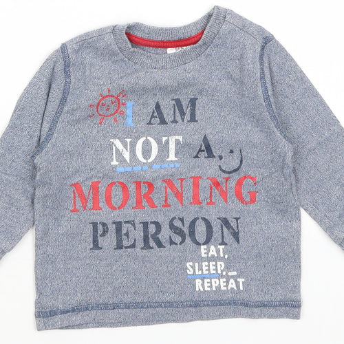 F&F Baby Blue   Basic T-Shirt Size 6-9 Months