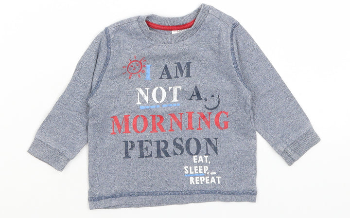 F&F Baby Blue   Basic T-Shirt Size 6-9 Months