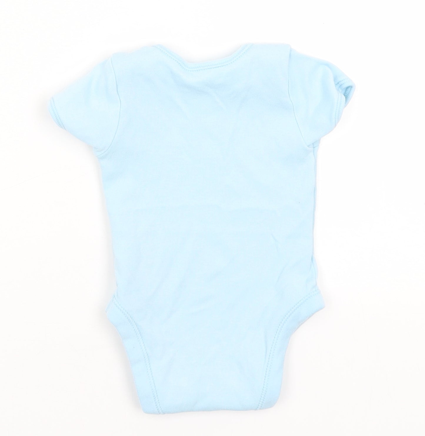 George Baby Blue   Romper One-Piece Size 6-9 Months  - Light House
