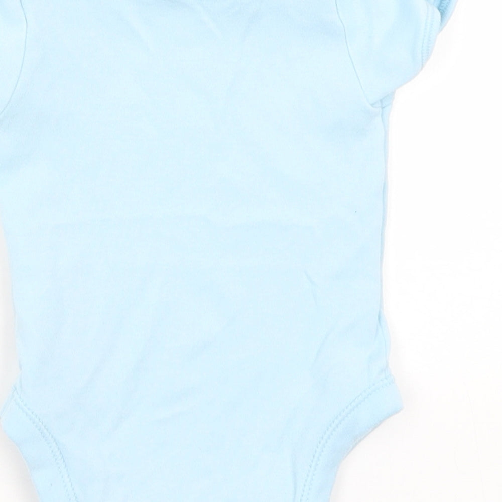 George Baby Blue   Romper One-Piece Size 6-9 Months  - Light House