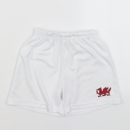 Manav Baby White   Cropped Trousers Size 18-24 Months