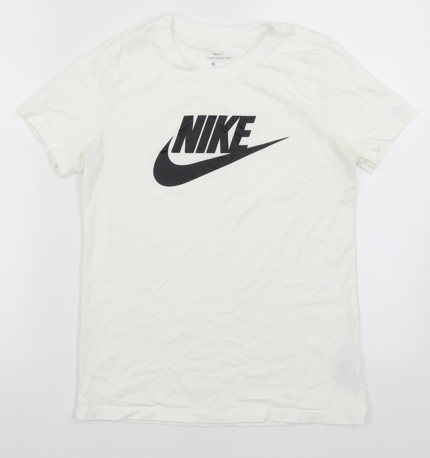 Nike Mens White    T-Shirt Size S