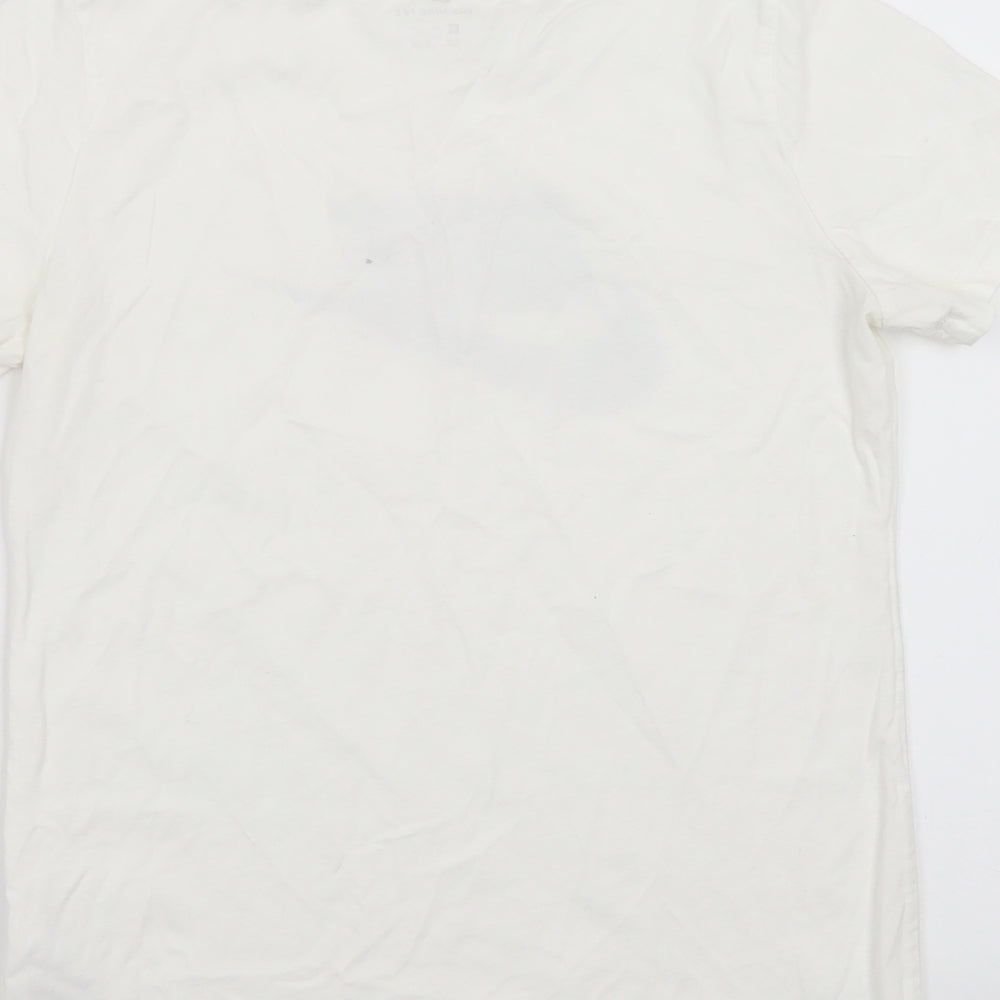 Nike Mens White    T-Shirt Size S