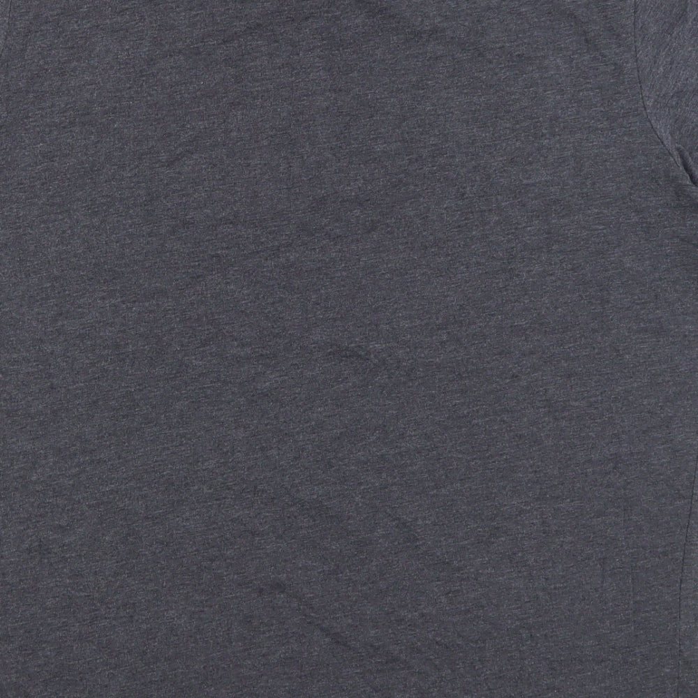 Jack Jones Mens Grey    T-Shirt Size L