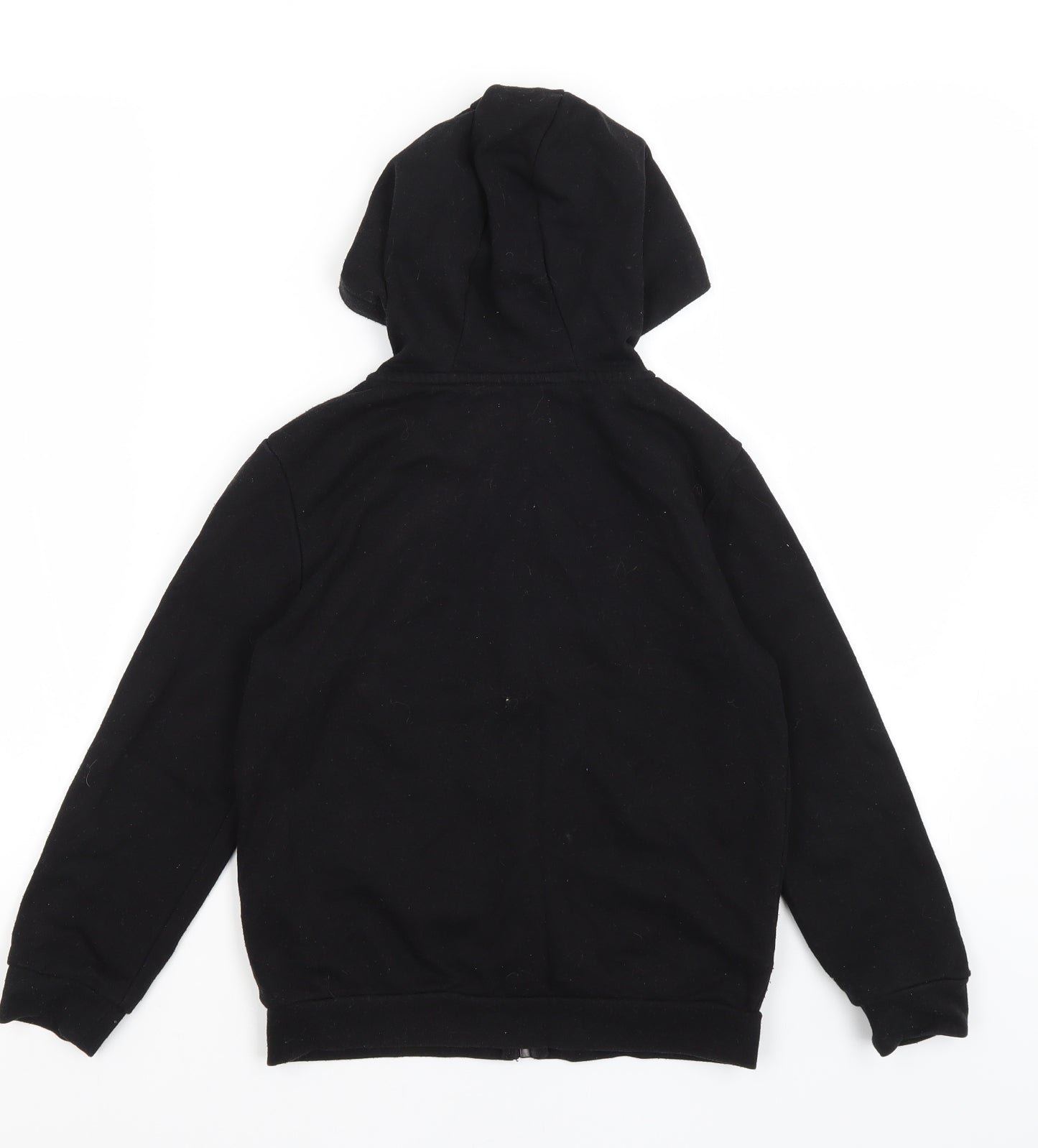 Jeff & Co Boys Black   Full Zip Hoodie Size 8-9 Years