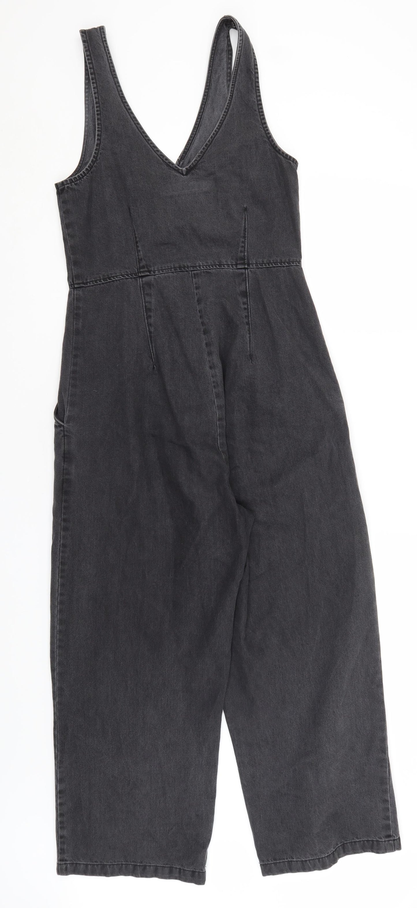 ASOS Womens Grey   Catsuit One-Piece Size 10 L25 in