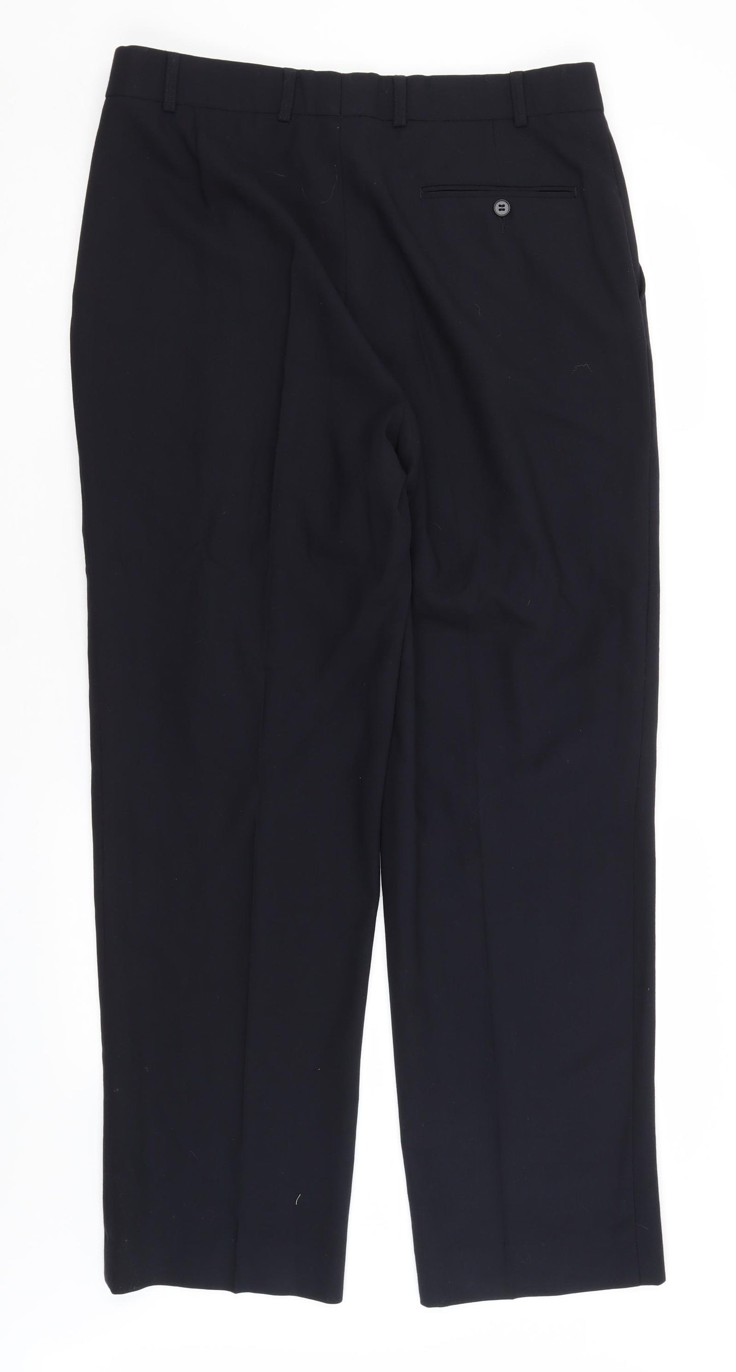 Burton Mens Blue   Trousers  Size 36 in L31 in