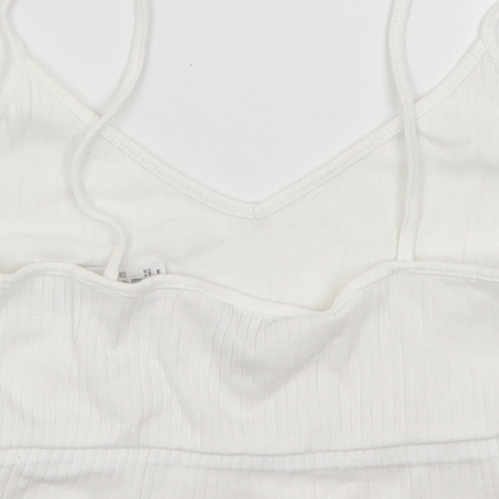 Miss Selfridge Womens White   Camisole Tank Size 10