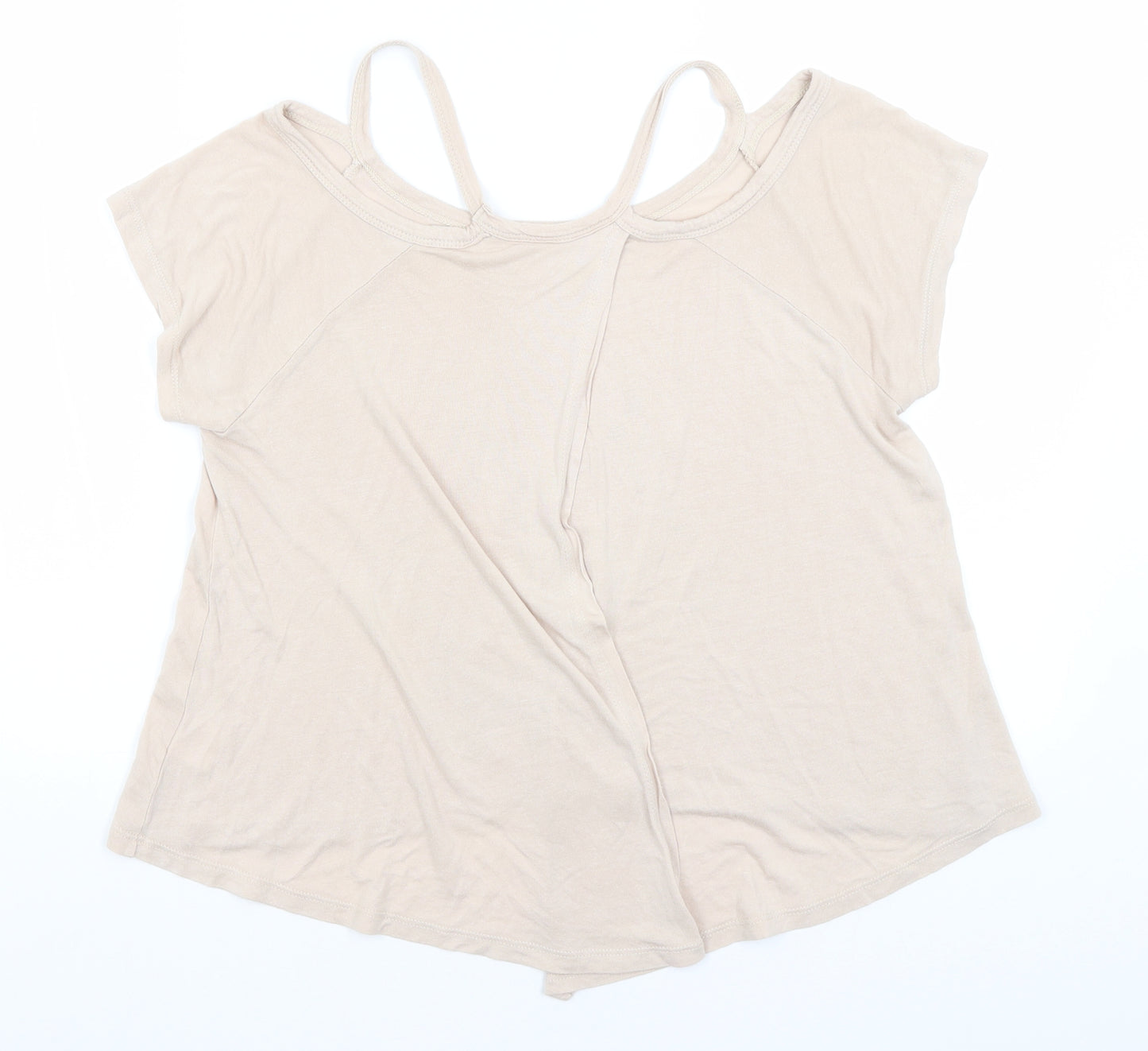 Internationale Womens Pink   Basic T-Shirt Size 10
