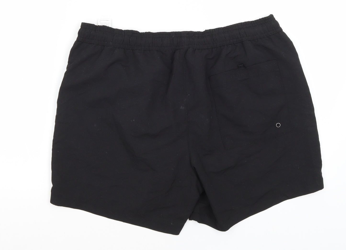 Topman Mens Black   Athletic Shorts Size L - Swim