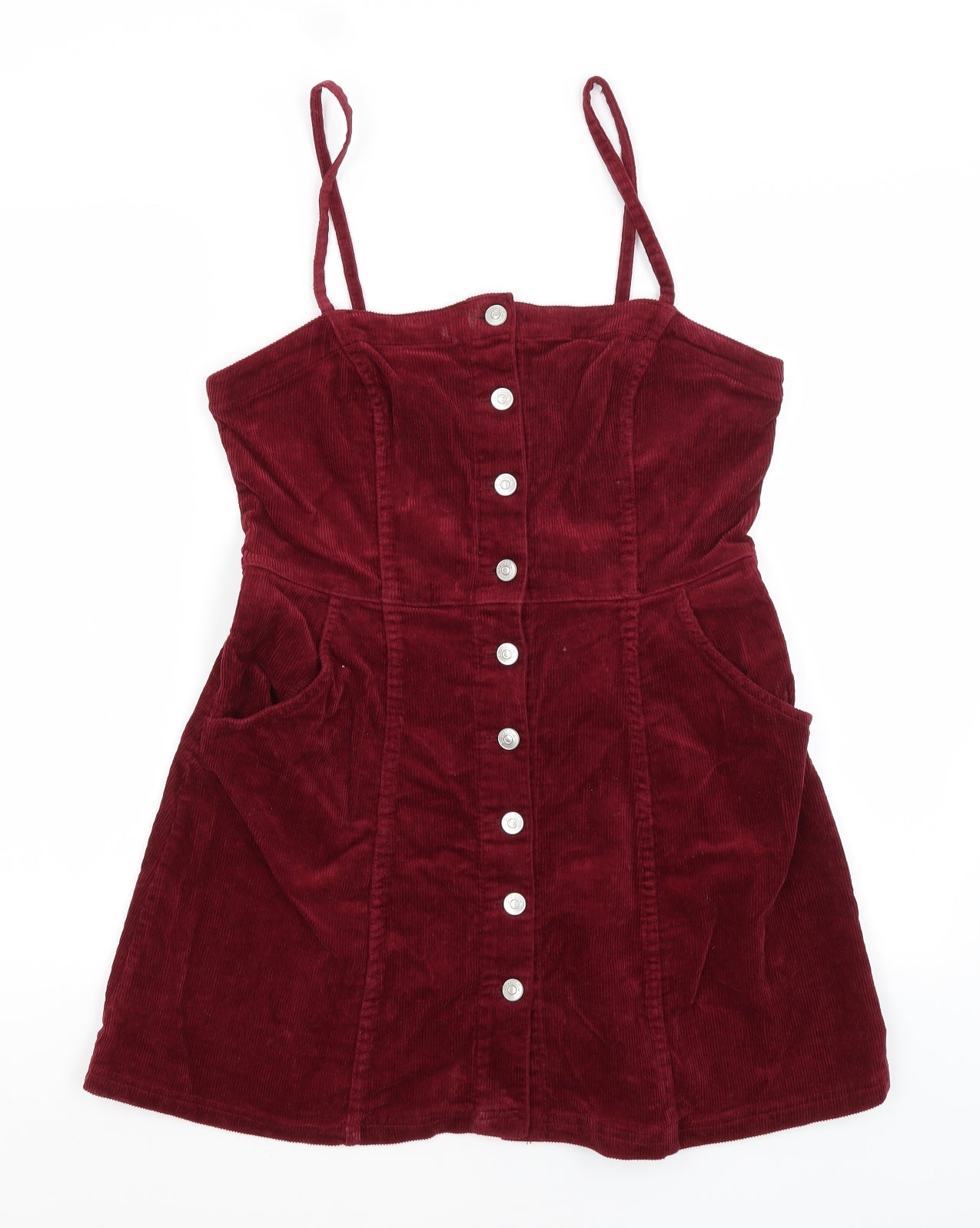 H&M Womens Red   Mini  Size 14