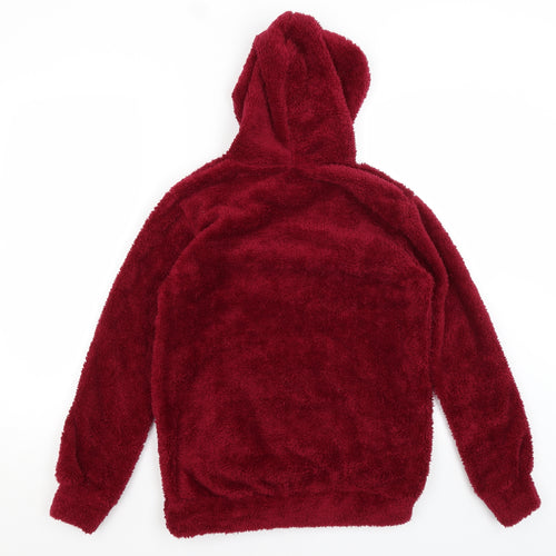Disentis Girls Red   Pullover Hoodie Size L