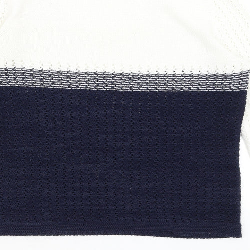 Sweater Shop Womens White   Pullover Jumper Size M