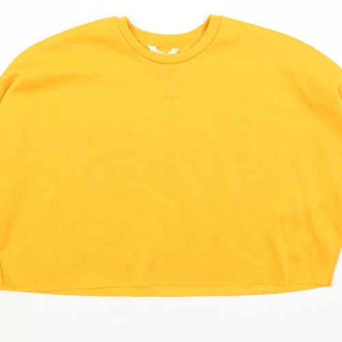 Primark Womens Yellow   Pullover Jumper Size L