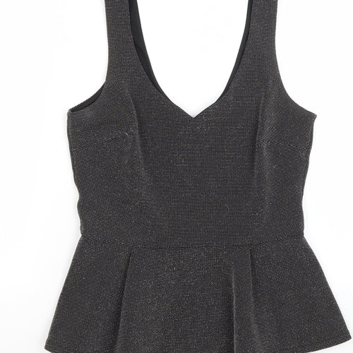 River Island Womens Silver   Basic Tank Size 12