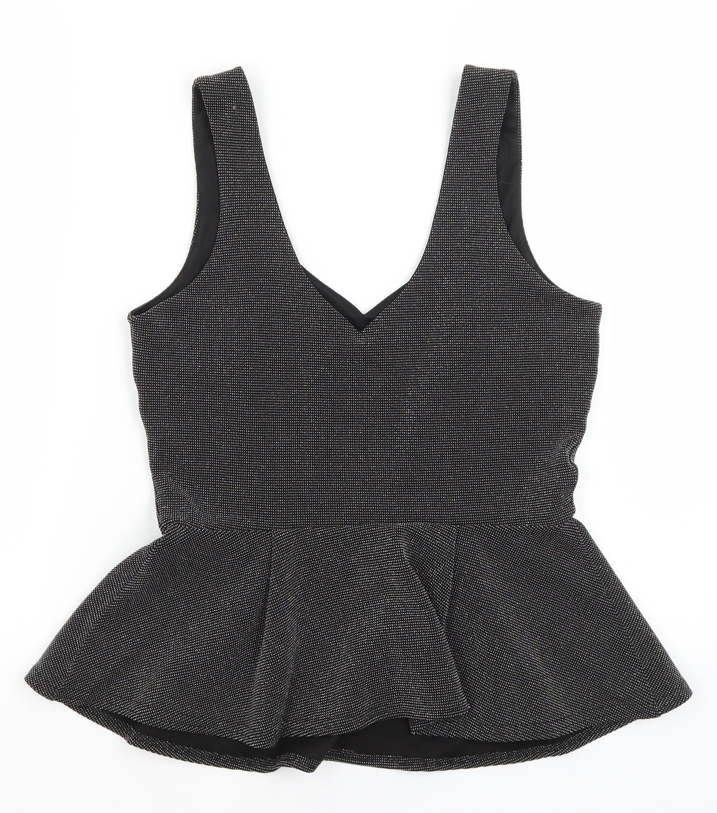 River Island Womens Silver   Basic Tank Size 12