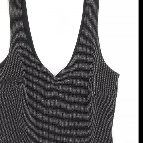 River Island Womens Silver   Basic Tank Size 12