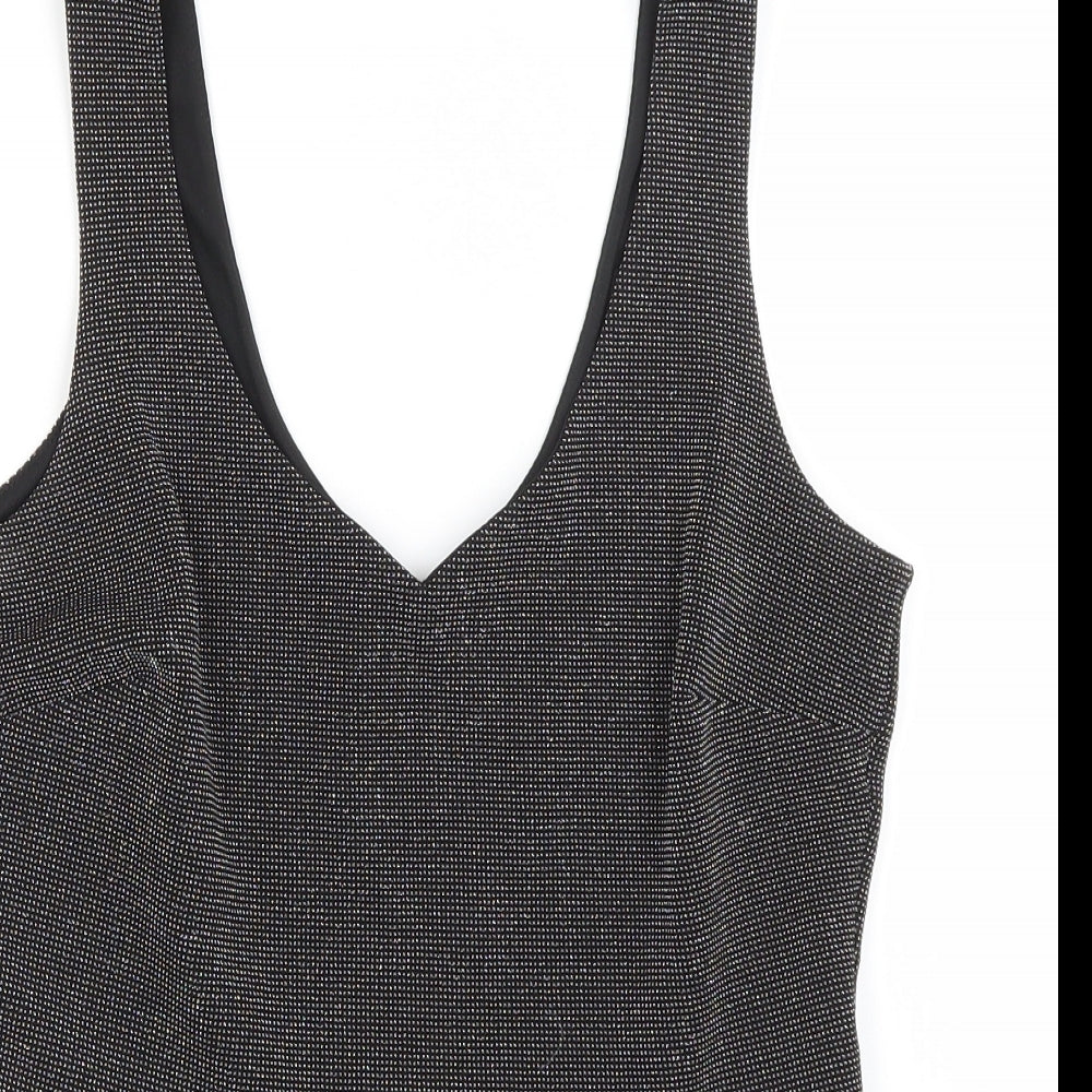River Island Womens Silver   Basic Tank Size 12