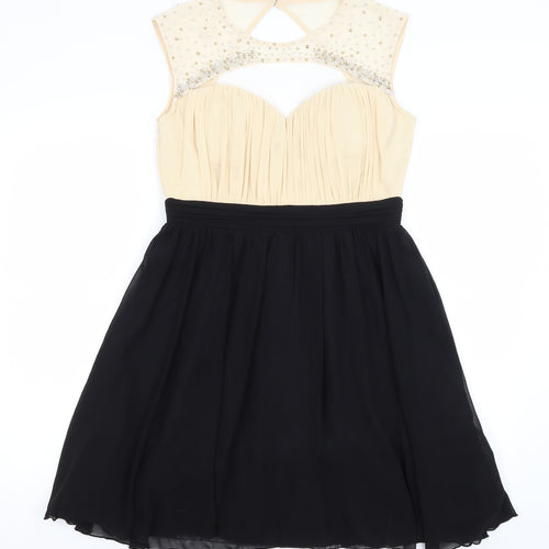 Little Misstress Womens Black   Fit & Flare  Size 12