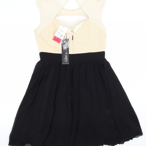 Little Misstress Womens Black   Fit & Flare  Size 12