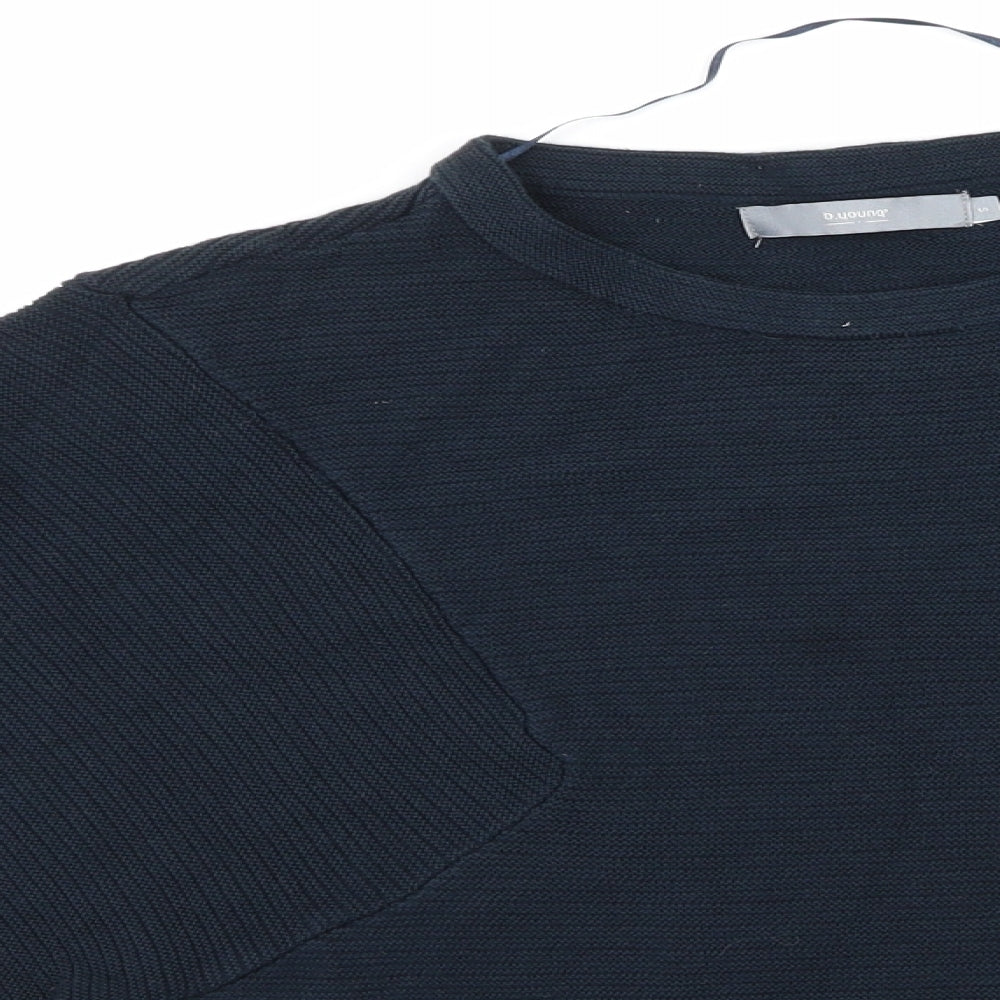 BYOUNG Womens Blue   Pullover Jumper Size S