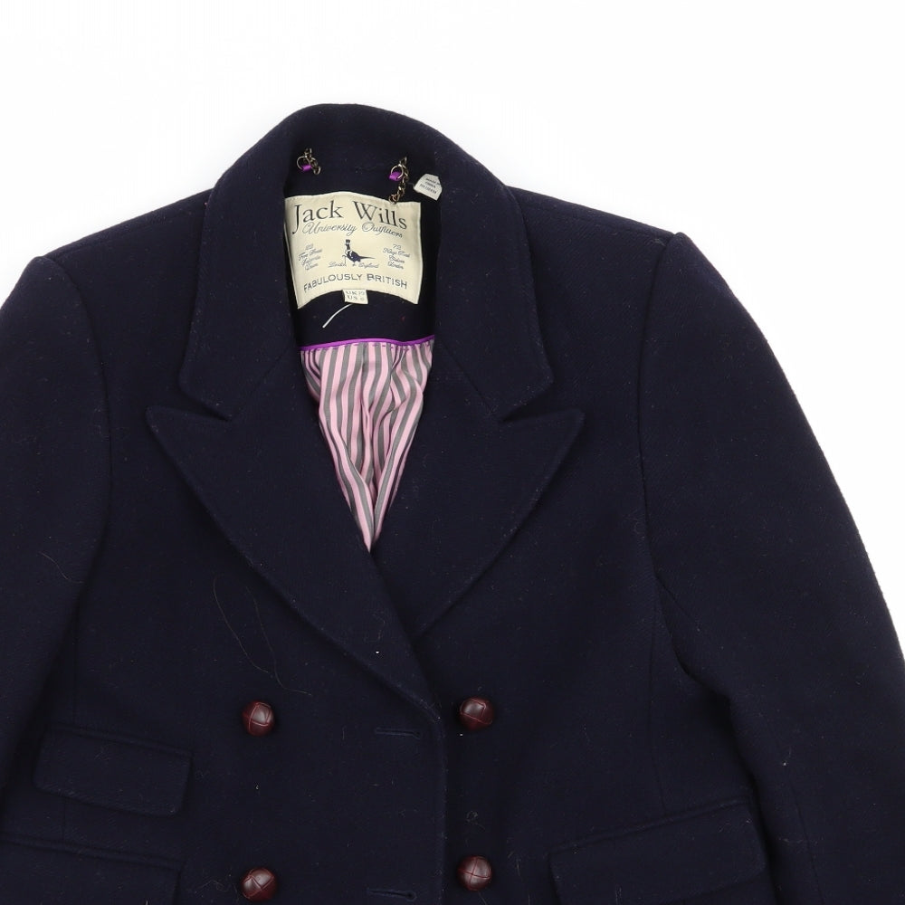 JACK WILLS  Womens Blue   Jacket Coat Size 10