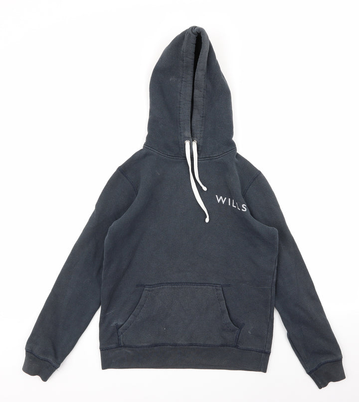 JACK WILLS Womens Blue Pullover Jumper Size 8