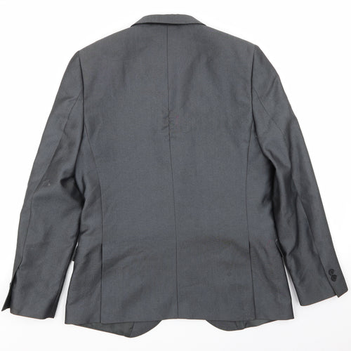 Moss London Mens Grey   Jacket Blazer Size 40
