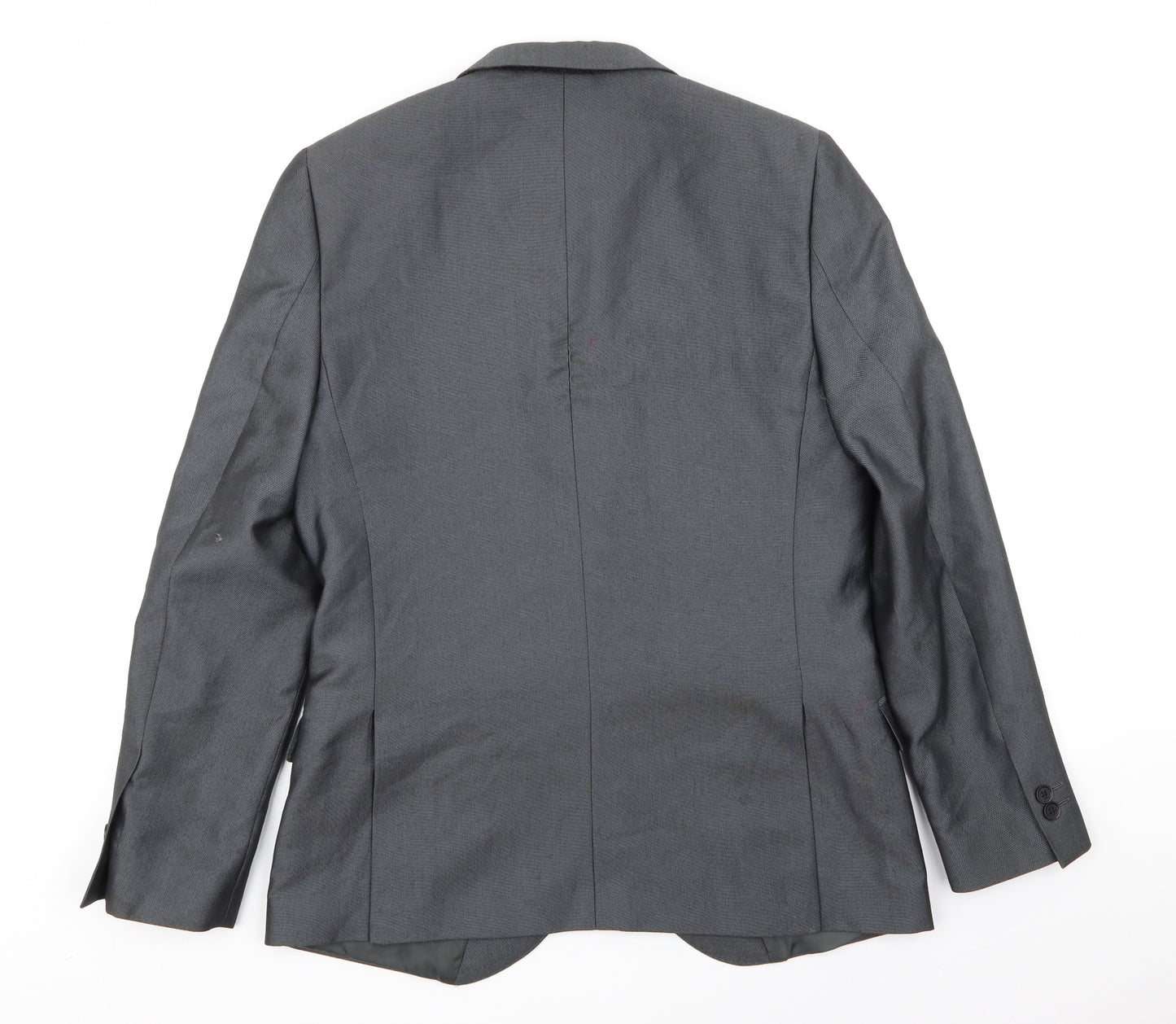 Moss London Mens Grey   Jacket Blazer Size 40
