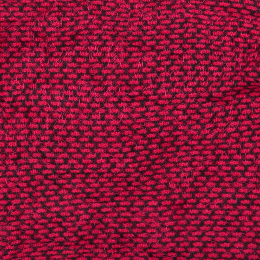 casamia Womens Red Geometric  Pullover Jumper Size M