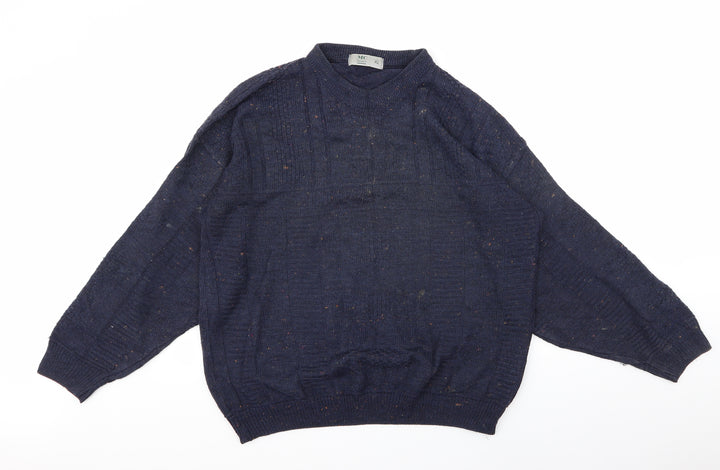 Littlewoods Mens Blue Pullover Sweatshirt Size XL