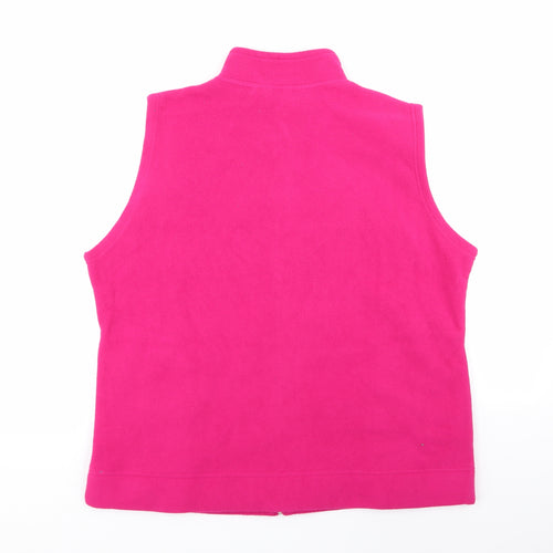 EWM Womens Pink   Full Zip Jumper Size L