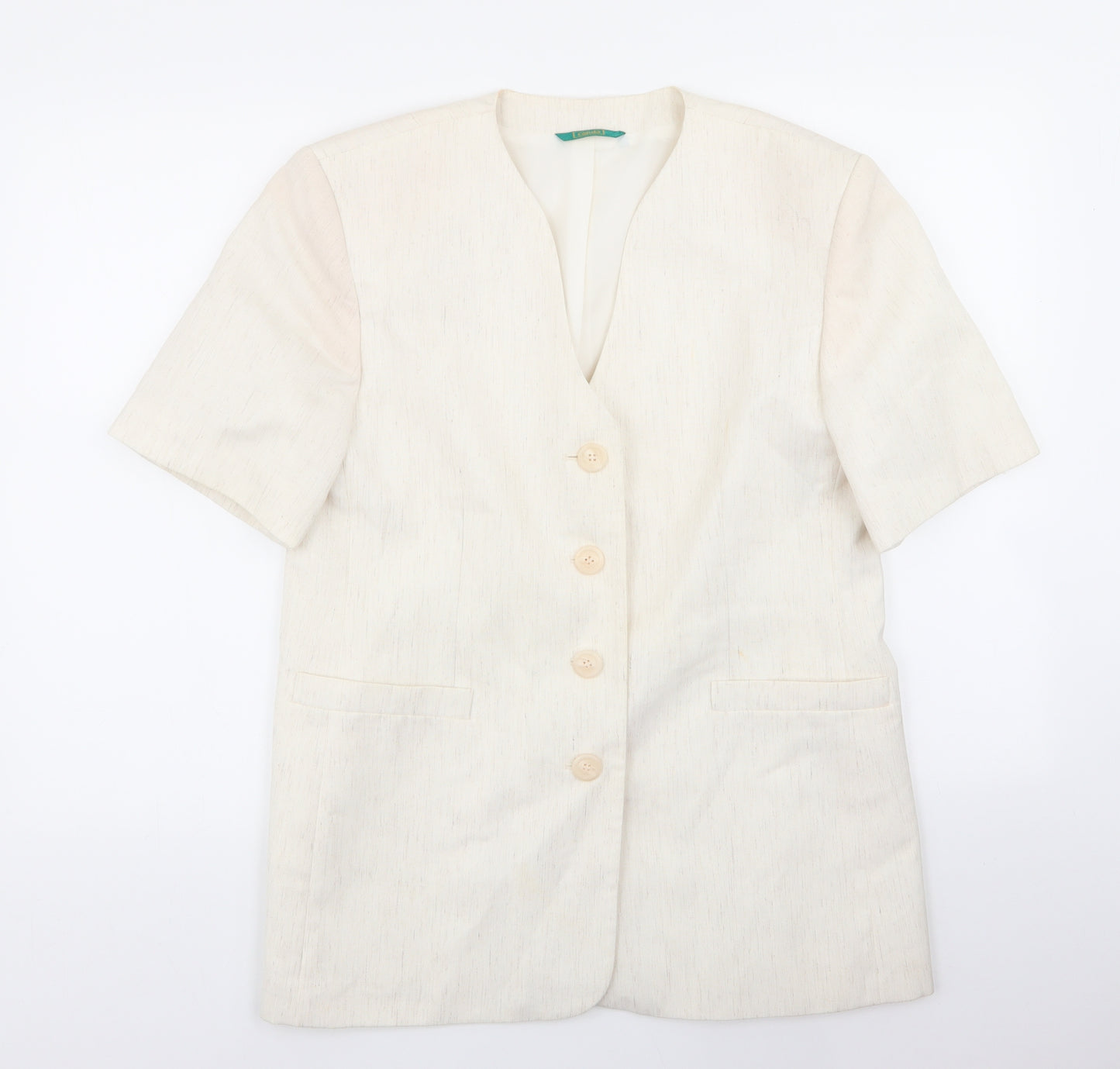 CANADA  Womens Ivory   Jacket Blazer Size 14