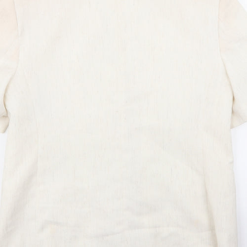 CANADA  Womens Ivory   Jacket Blazer Size 14