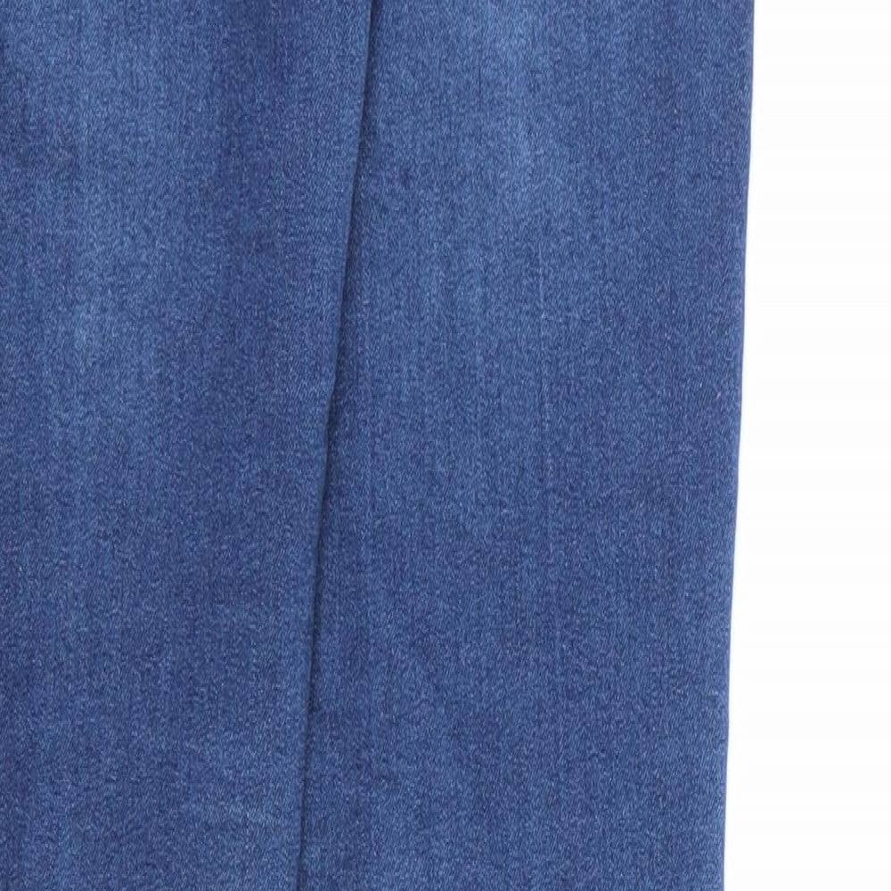 DENIM & CO  Womens Blue   Skinny Jeans Size 8 L29 in