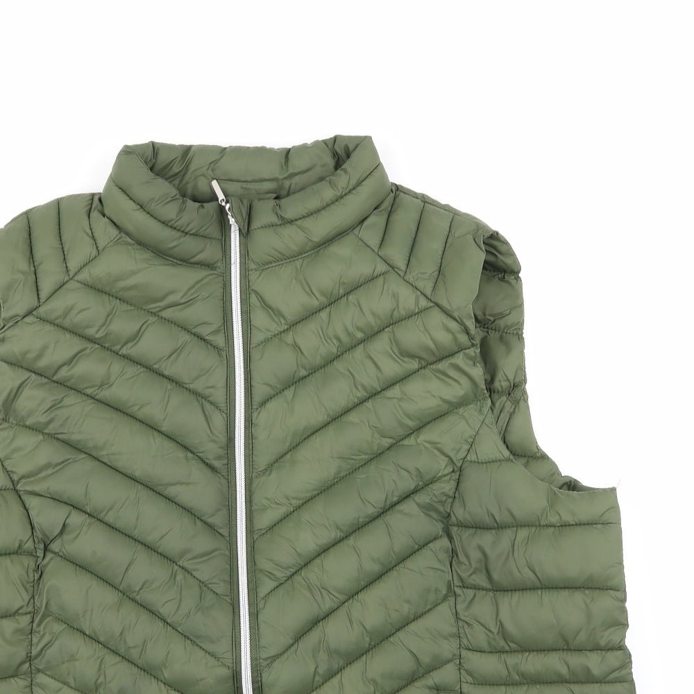 Capsule  Womens Green   Gilet Coat Size 20