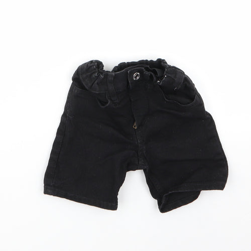 PREWORN  Boys Black   Chino Shorts Size 2-3 Years