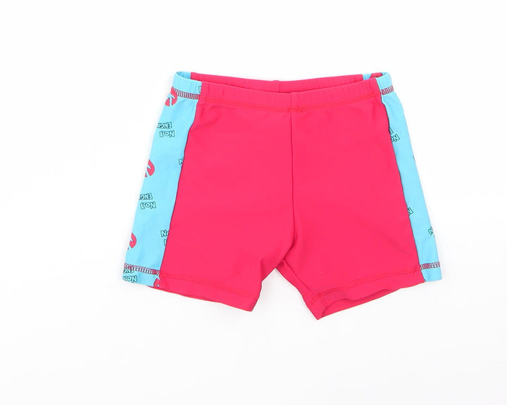 MNI CLUB  Boys Red   Sweat Shorts Size 3-4 Years